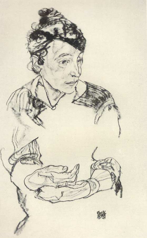 Egon Schiele Portrait of the Artist-s mother